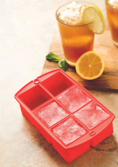 Tulz 37095 Mega Ice Block Tray  Ruby