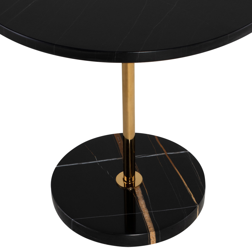 Aida Side Table  Noir   Side Tables And End Tables   by Nuevo  Houzz