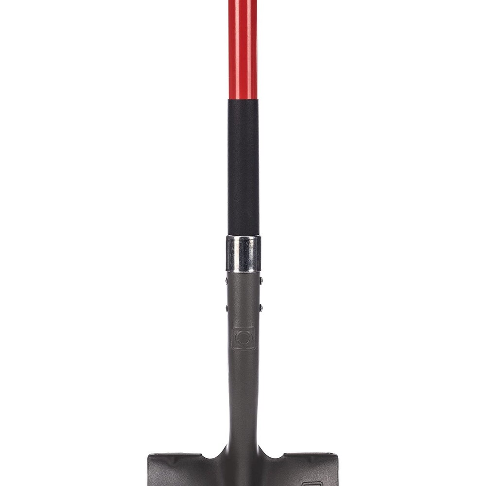 Radius Garden 58 in Long Handle Round Point Shovel  Steel Shaft