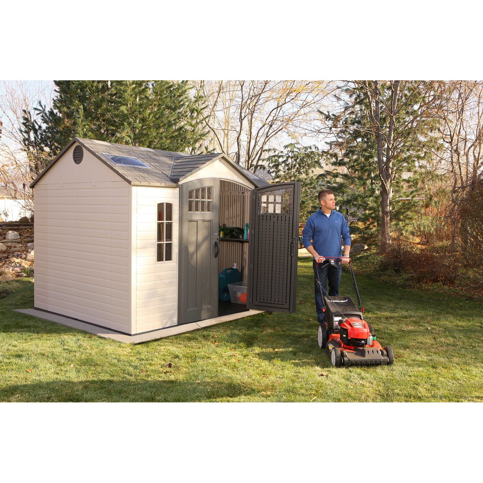 Lifetime 10 x 8 ft. Outdoor Storage Shed