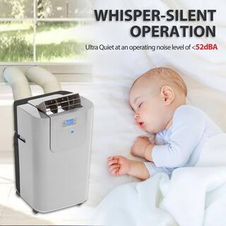 Whynter Elite 12000 BTU Dual Hose Digital Portable Air Conditioner with Dehumidifier ARC-122DS