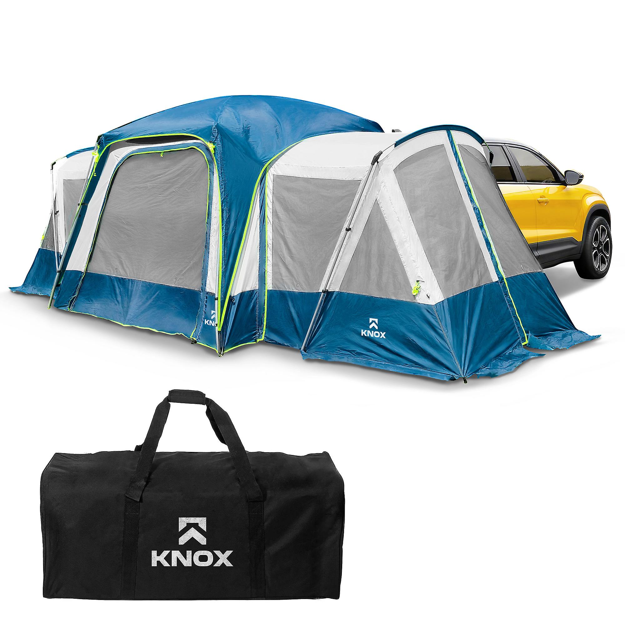 10-Person Luxury SUV Tents for Camping， Glamping Tent， Car Tent for Family Camping， Hunting Party， Tailgate Tent Travel Outdoor， Car Camping Tent for Pets， 10'x10' Includes 2 Screen Rooms Rainfly