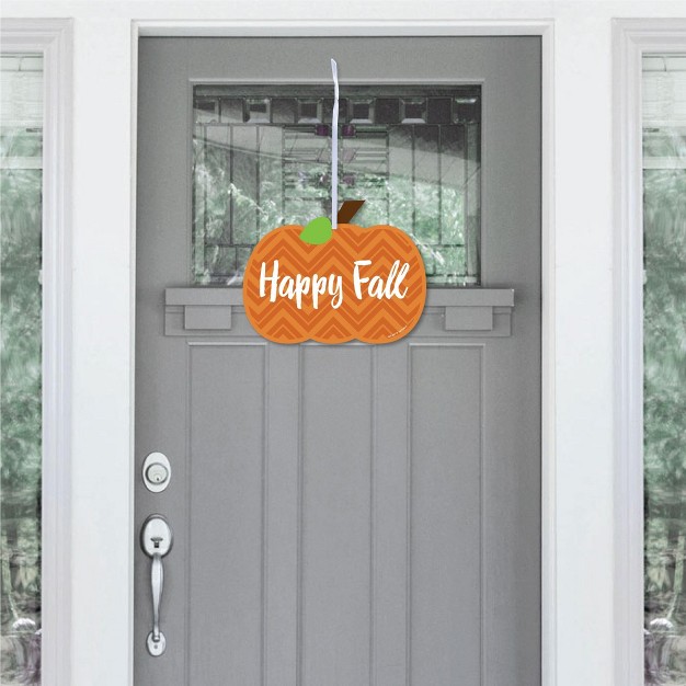 Big Dot Of Happiness Pumpkin Patch Hanging Porch Fall Halloween Or Thanksgiving Party Outdoor Decorations Front Door Decor 1 Piece Sign