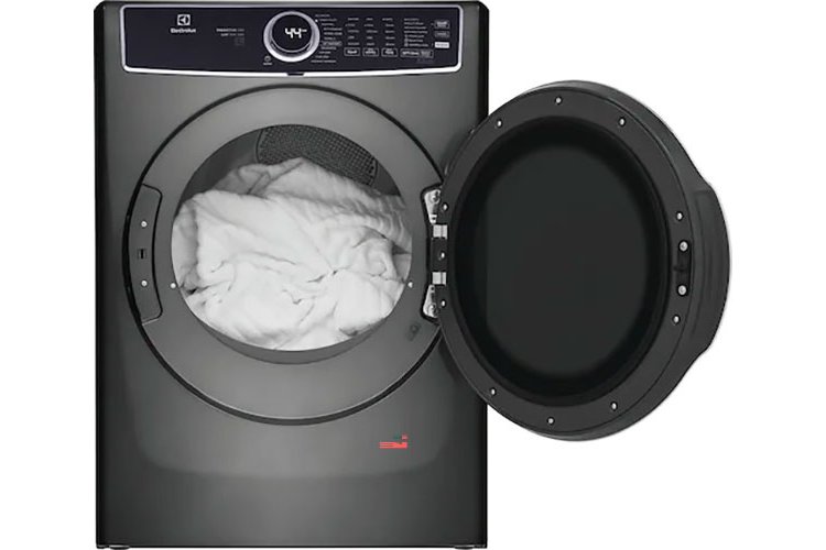 Electrolux 8 Cu. Ft. Titanium Front Load Perfect Steam Gas Dryer With LuxCare Dry and Instant Refresh