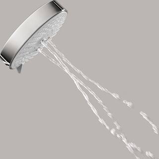 Hansgrohe Raindance S 120 3-Spray Patterns 4.5 in. Wall Mounted Handheld Shower Head in Brushed Nickel 28514821