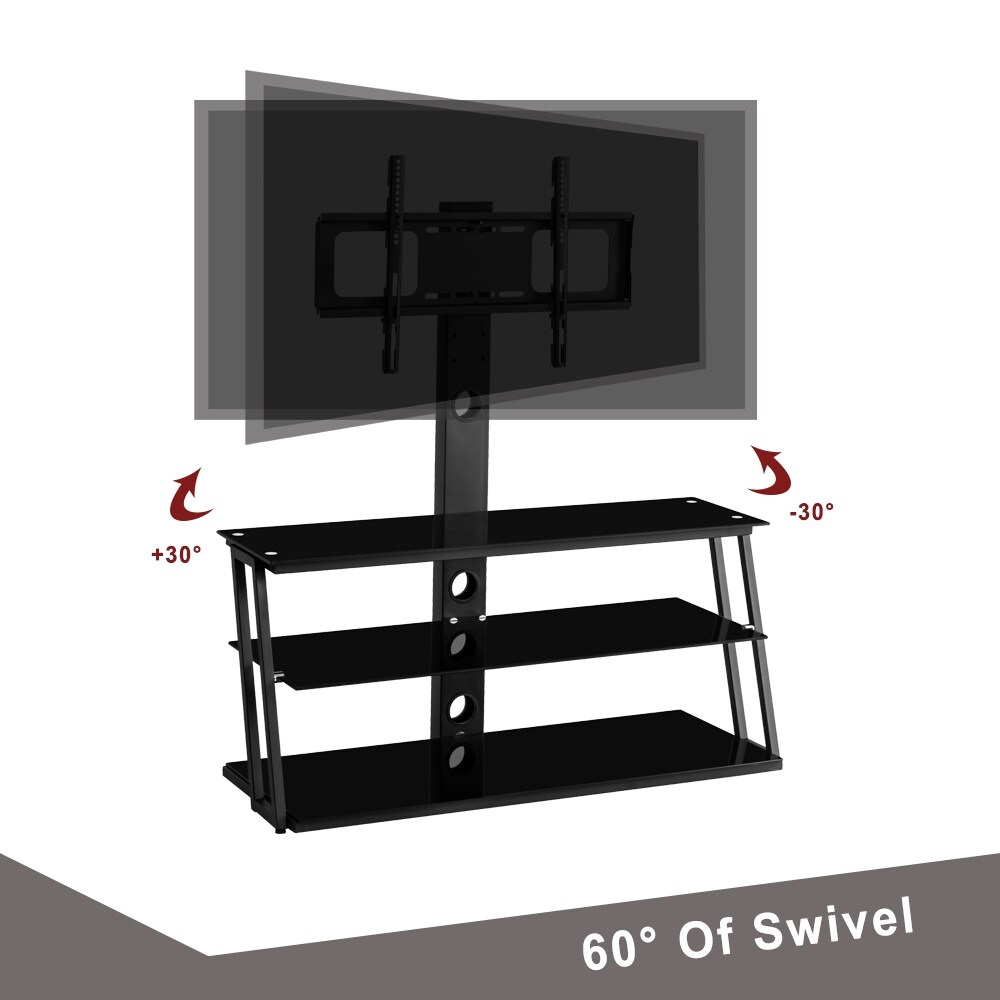 Nestfair Multi Function TV Stand with Height Adjustable and Swivel