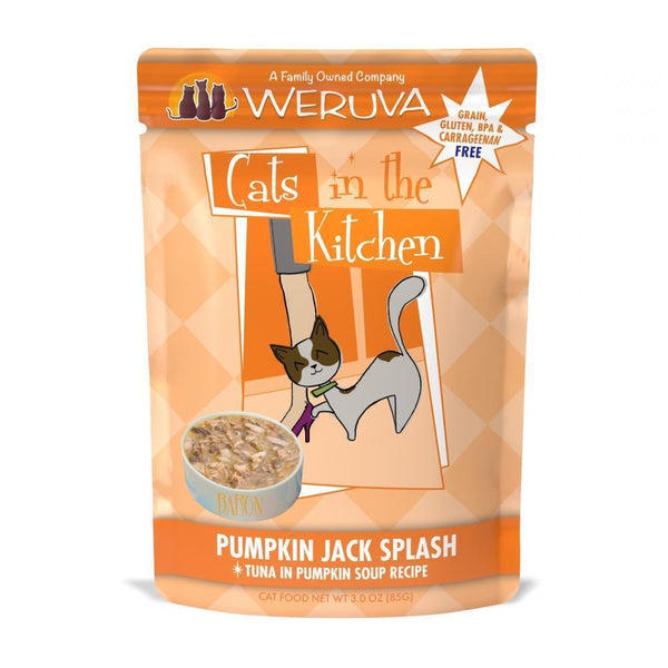 Weruva Cats In the Kitchen Pumpkin Jack Splash Single Pouches Wet Cat