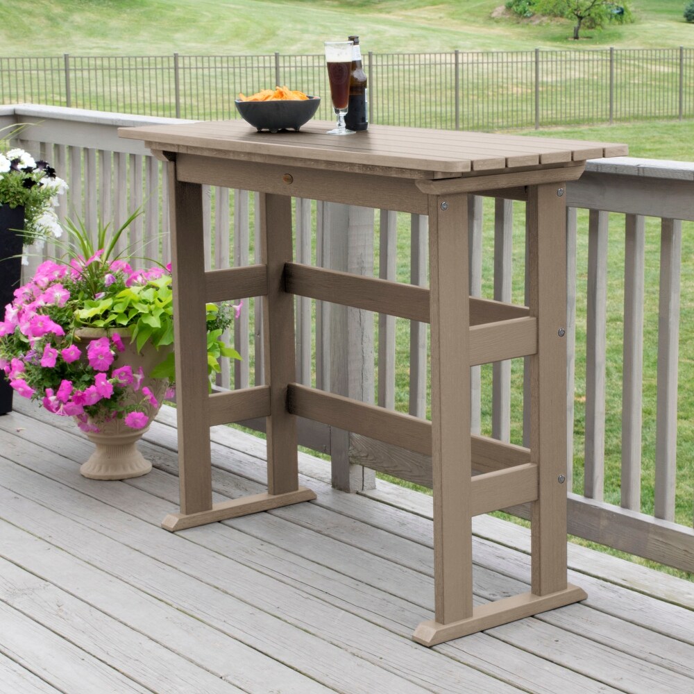 Lehigh Eco friendly Balcony Table   Bar height