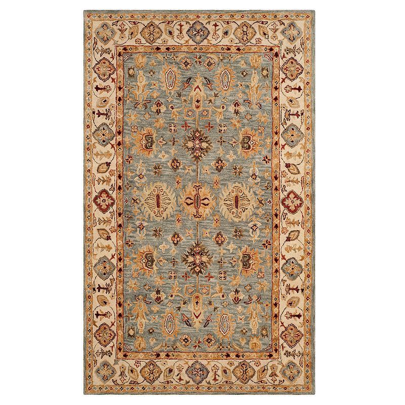 Safavieh Antiquity Sabrina Framed Floral Wool Rug