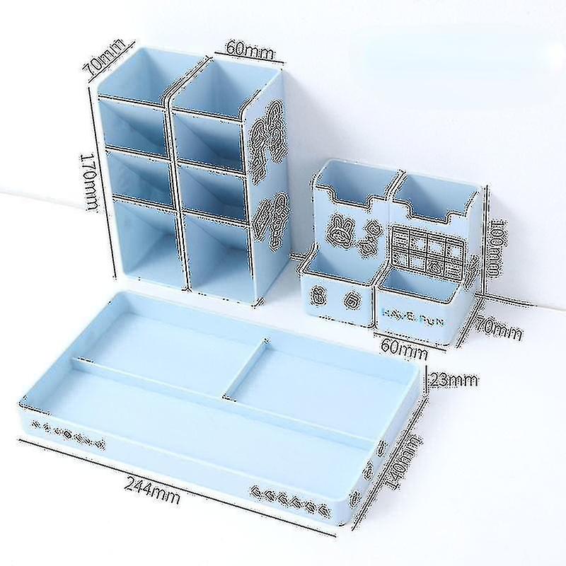 Combination Pen Holder Desk Organizer Pens Stand School Stationery Storage Holders Office Accessories Large Capacity