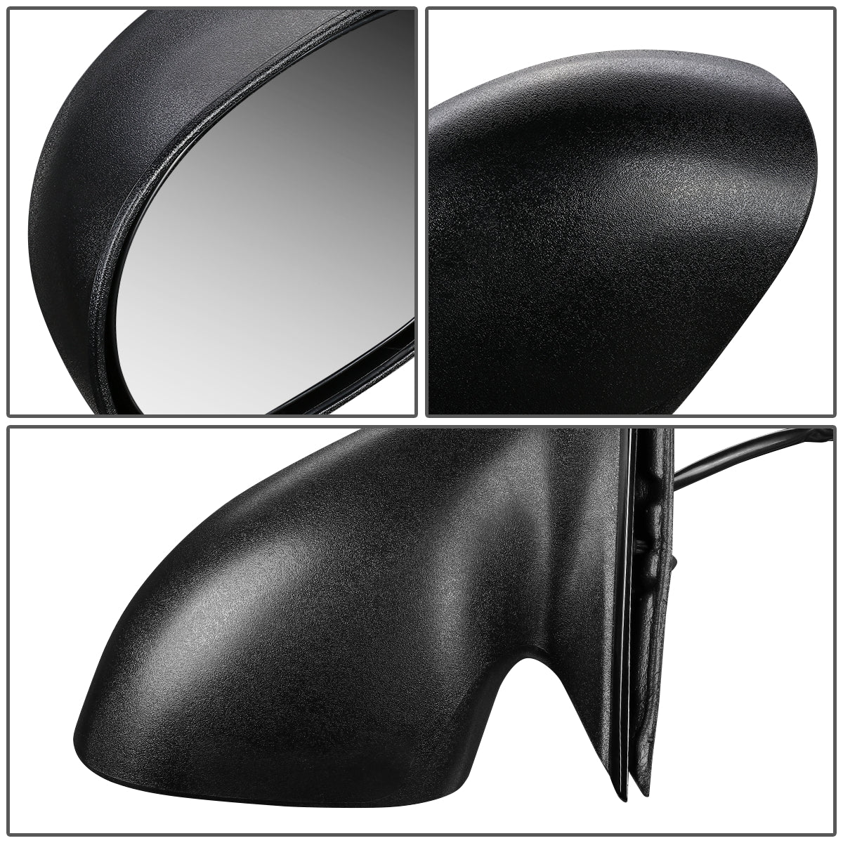 DNA Motoring OEM-MR-CH1320211 For 2001 to 2006 Chrysler Sebring Dodge Stratus OE Style Powered Driver / Left Side View Door Mirror 4805311AD