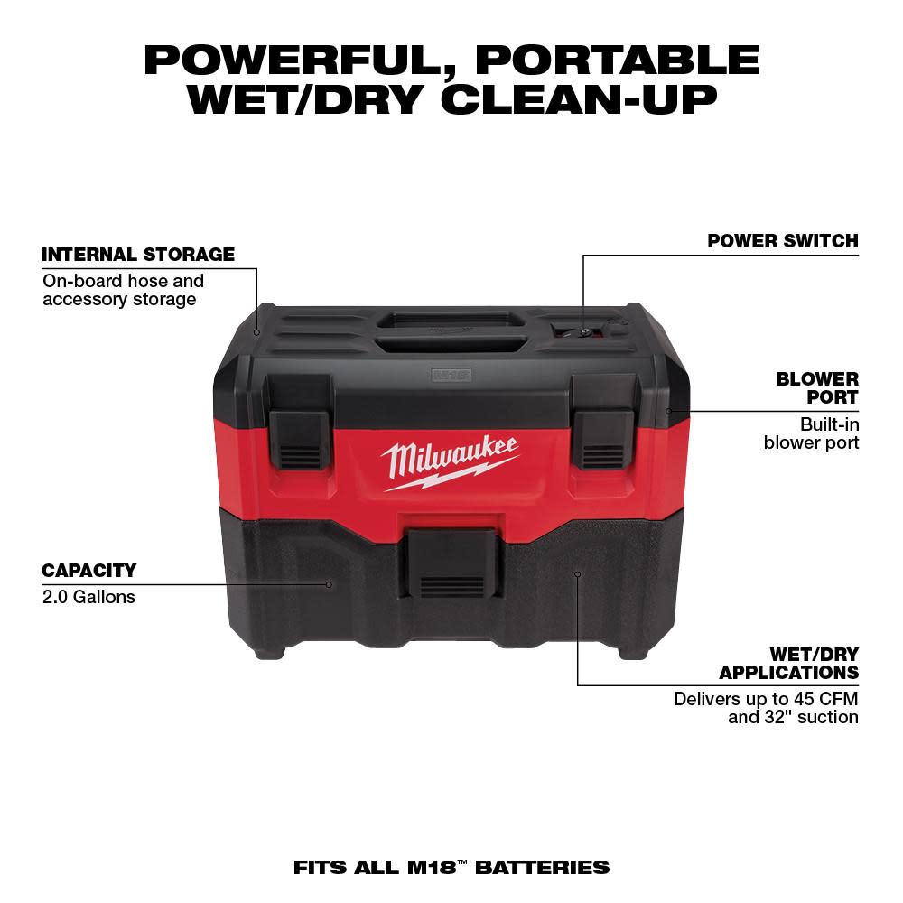 Milwaukee M18™ 16-Piece Combo Kit