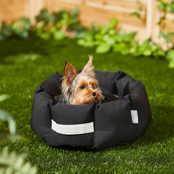 Frisco Indoor/Outdoor Deep Dish Cuddler Bolster Cat and Dog Bed