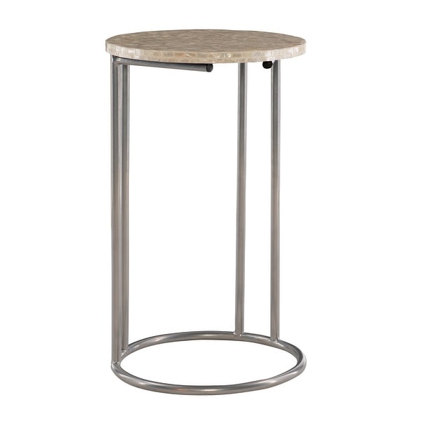 Purcell Capiz Mosaic Accent C Table