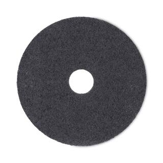 Boardwalk High Performance Stripping Floor Pads 17 in. Dia Grayish Black (5-Carton) BWK4017HIP