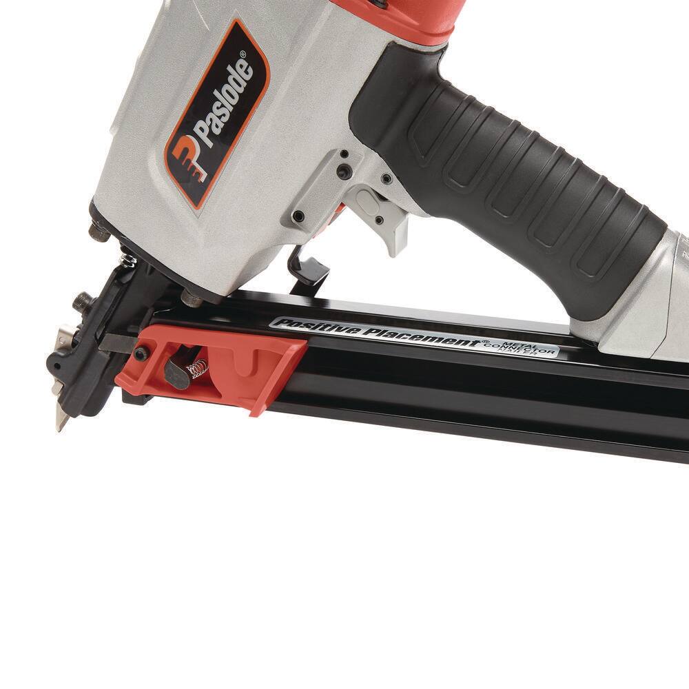 Paslode Pneumatic 30 F150S-PP 1.5 in Positive Placement Metal Connector Air Tool Framing Nailer 515850