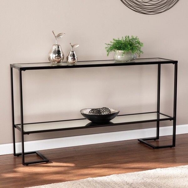 SEI Furniture Sampson Glam Narrow Console Table