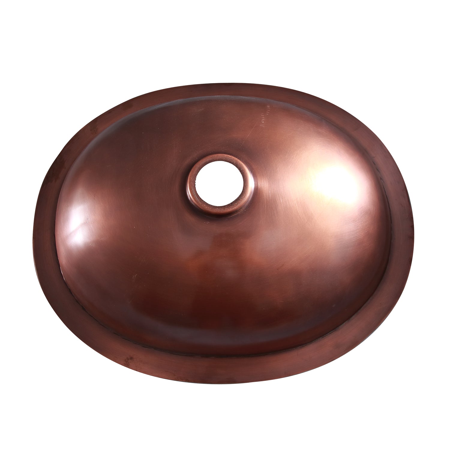 Finn 19″ Oval Copper Lavatory Bowl