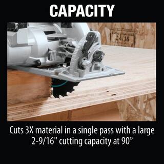 Makita 18V X2 LXT 5.0Ah Lithium-Ion (36V) Brushless Cordless Rear Handle 7-14 in. Circular Saw Kit XSR01PT