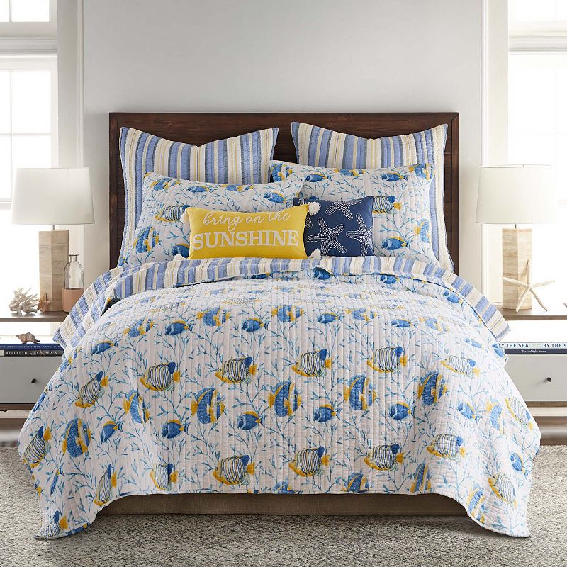 Levtex Home Tropical Sea Quilt Set with Shams