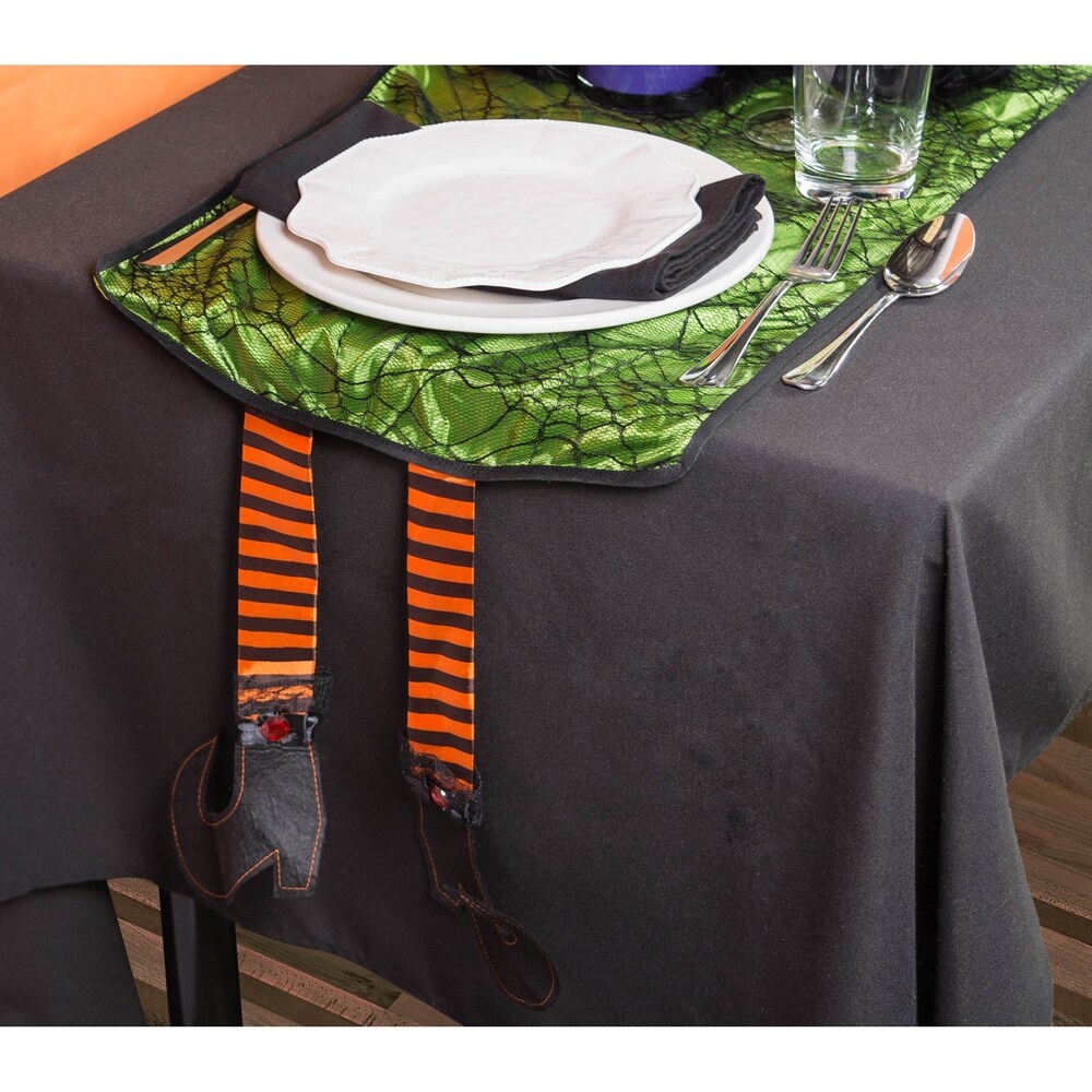 DII Haunted House Table Runner