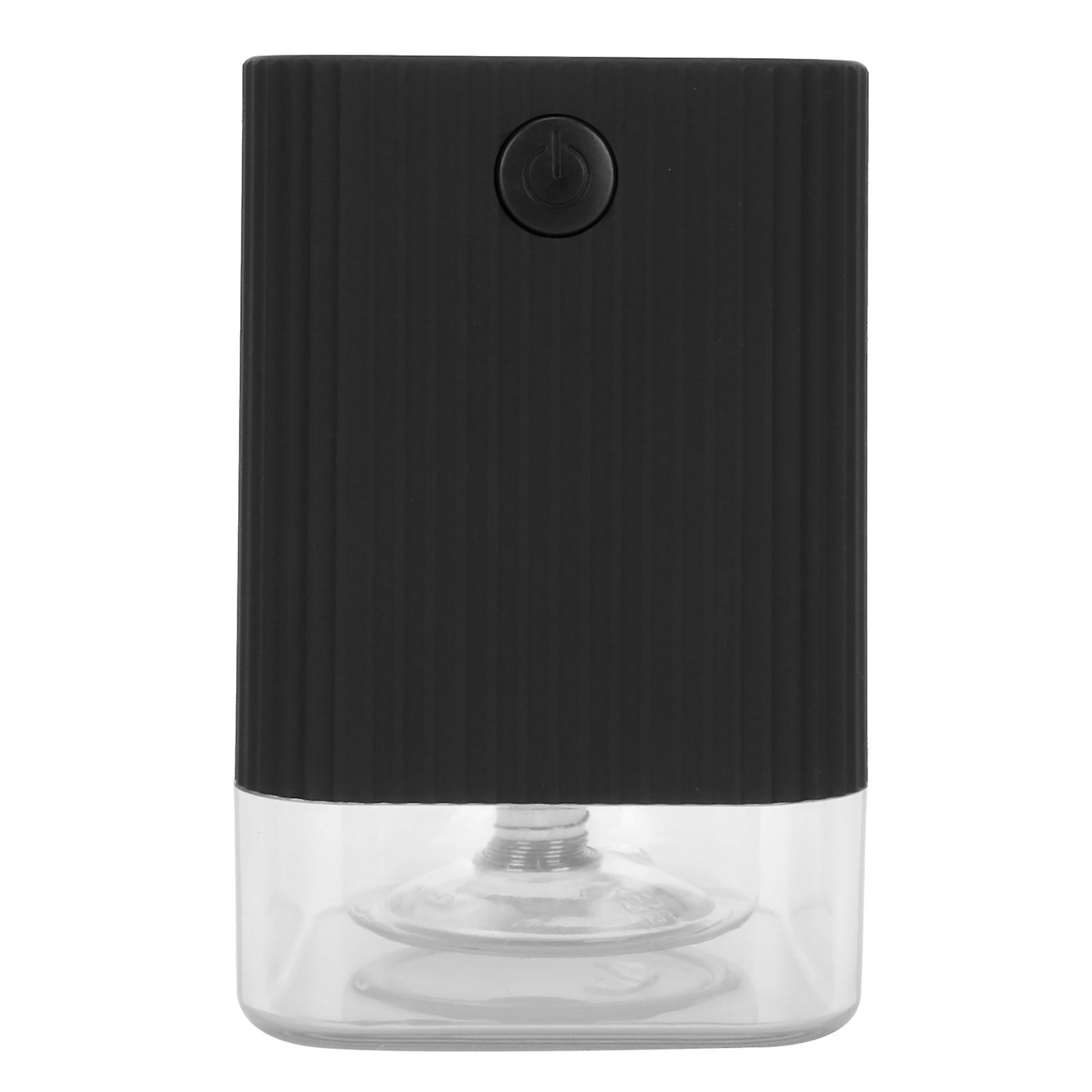 LED Auto-Sensing Sprayer Intelligent Induction Timing Humidifier with Night LightBlack