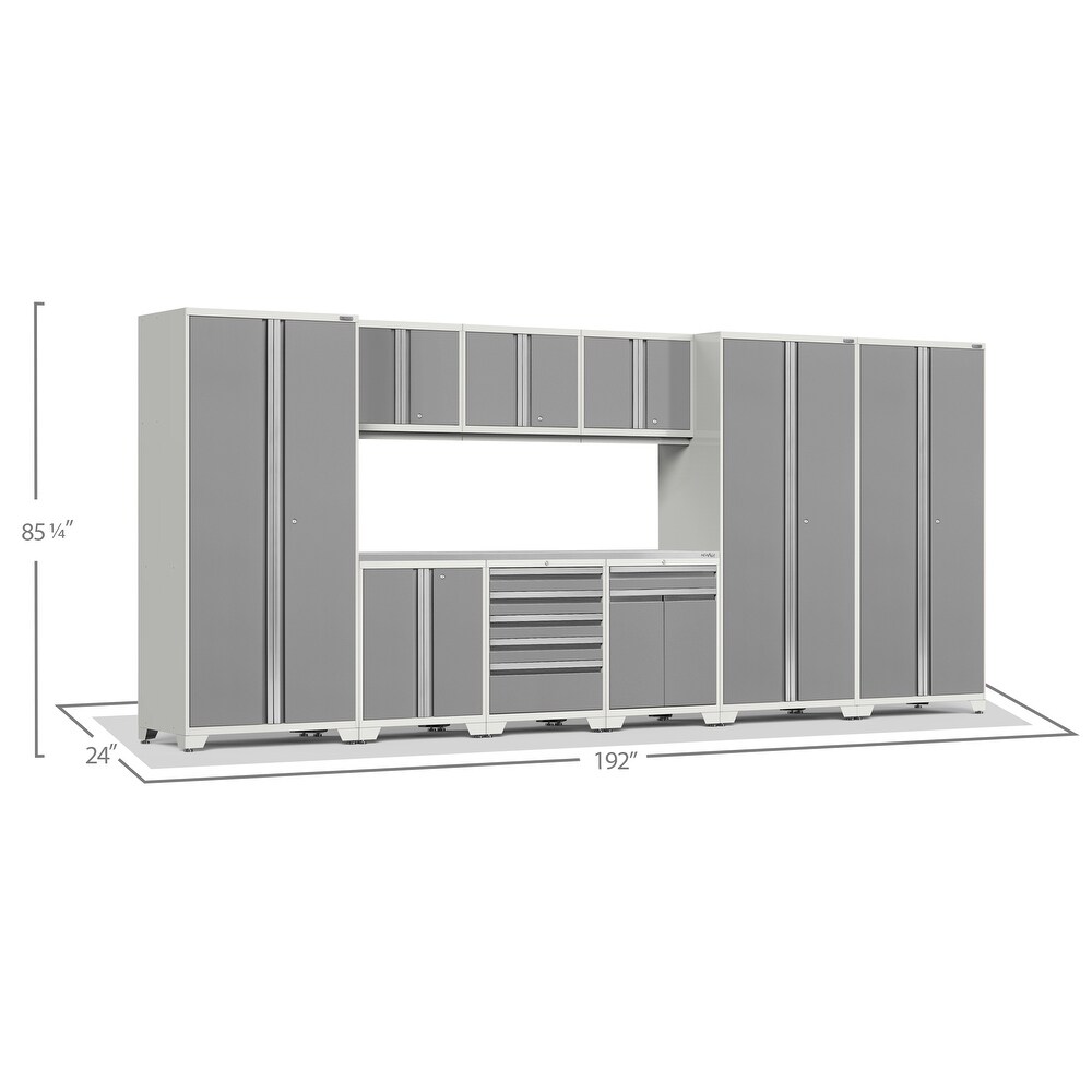 NewAge Products Pro Series 10 pc. Steel Garage Cabinet Set