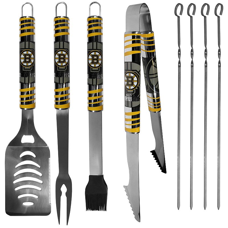 Boston Bruins Tailgater 8-Piece BBQ Grill Set