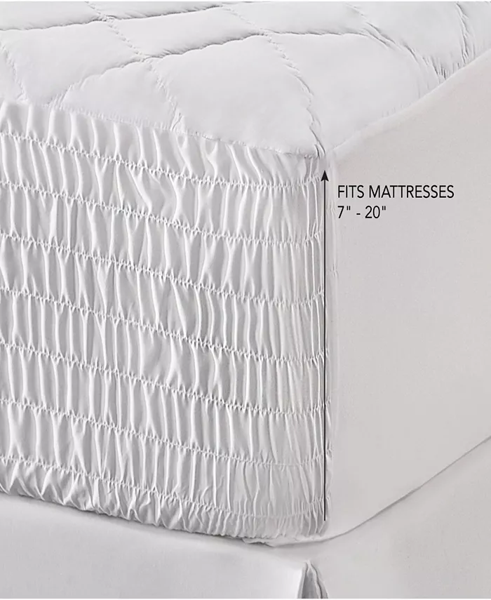 J Queen New York Royal Fit Water Resistant Mattress Pad， Twin