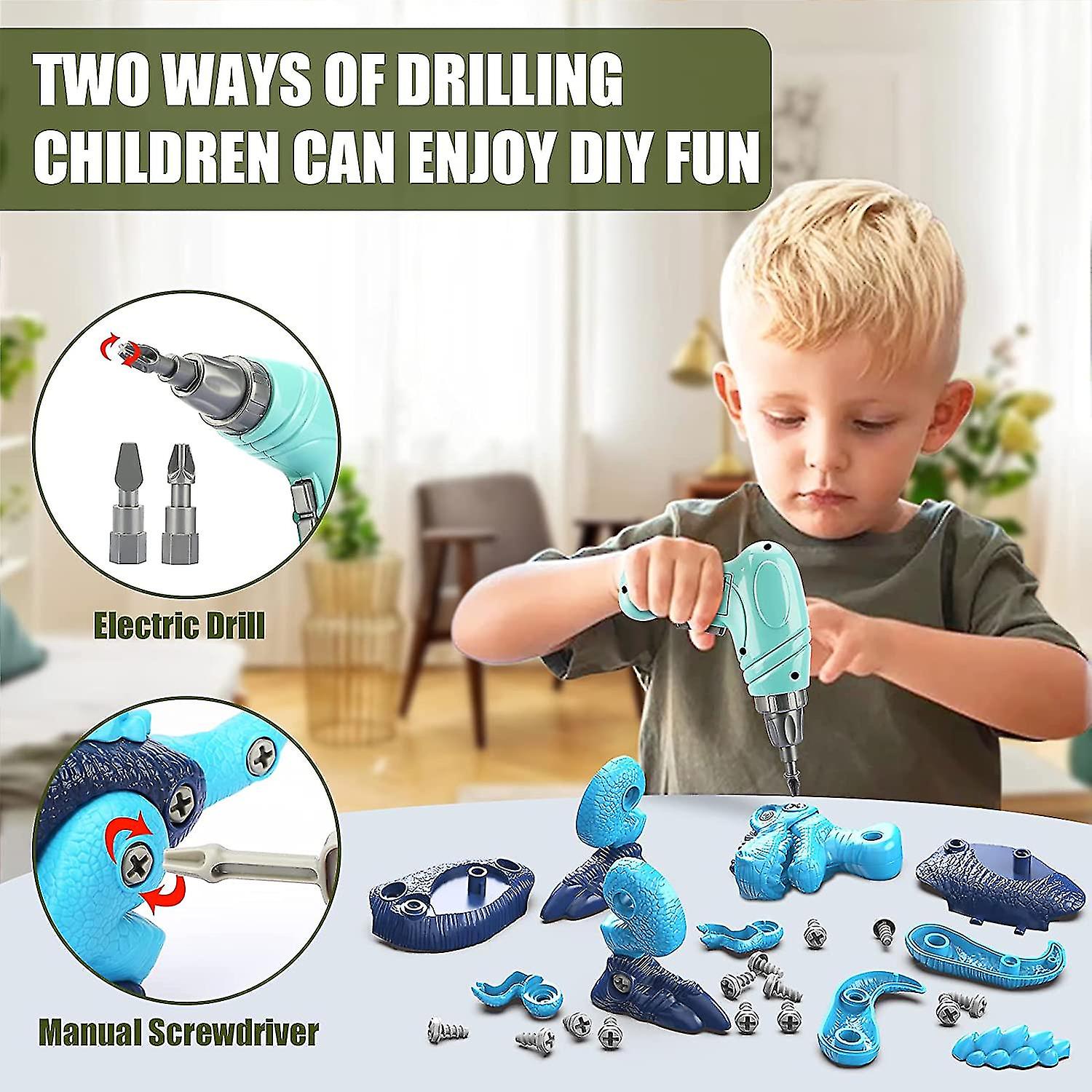 Toys For 3 4 5 6 7 8 Year Old Boys， Dinosaur Toys For Kids 3-5， Take Apart Stem Constructi