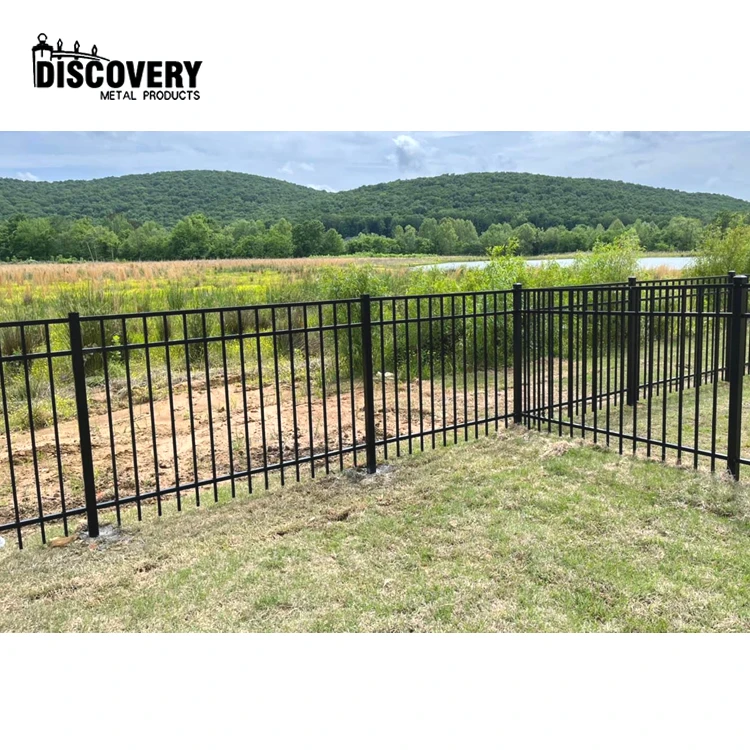 Factory Supply Welded aluminum picket fence for outside