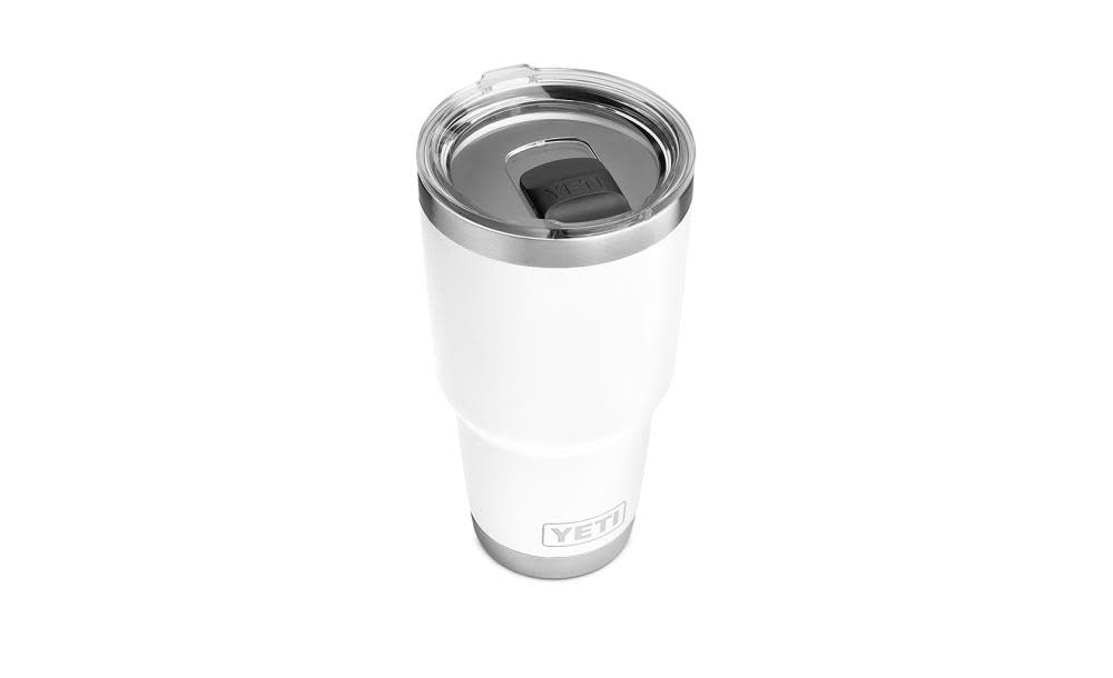 Yeti White 30oz Rambler Tumbler with MagSlider