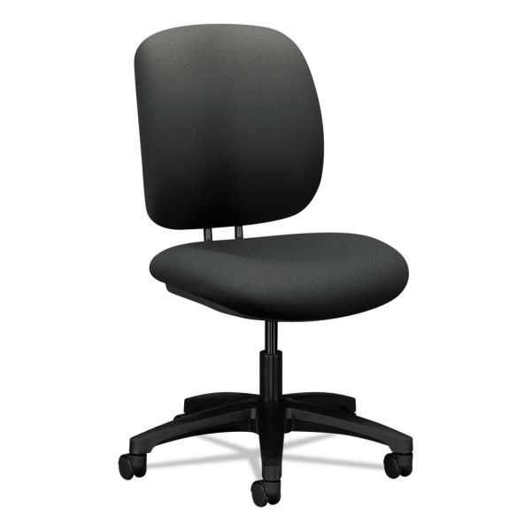 HON ComforTask Task Swivel Chair， Supports Up to 300 lb， 15