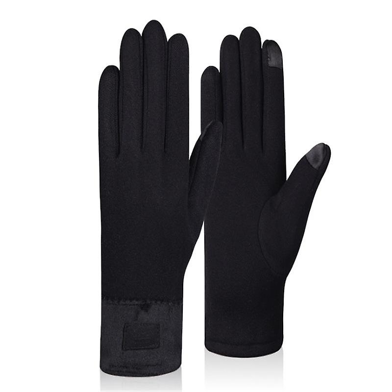 Winter Warm Touch Screen Gloves Ladies Cycling Gloves Outdoor Non-slip Sports Gloves