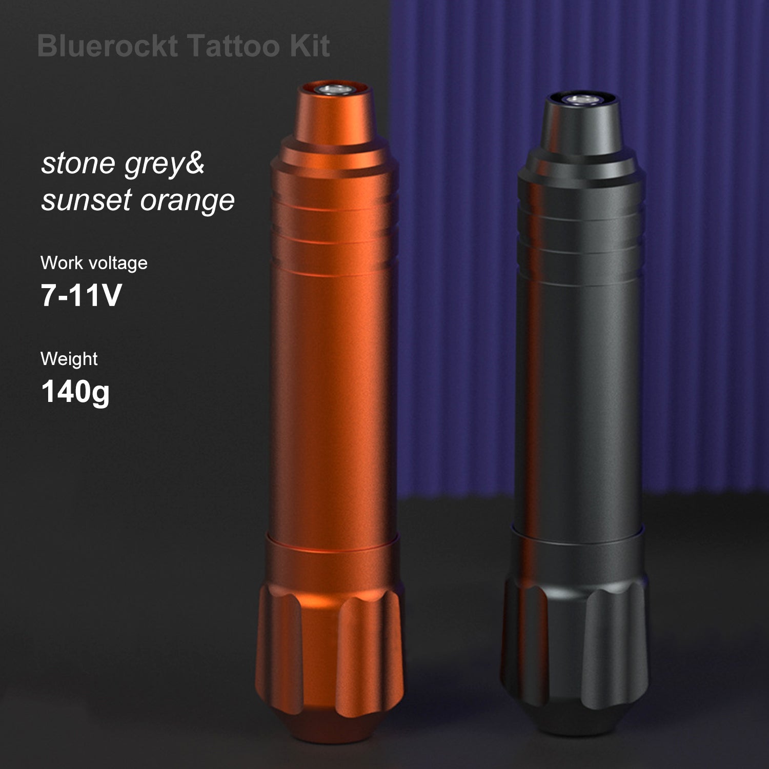 Bluerockt Rotary Tattoo Pen Kit BTK01 With Wireless Power Supply