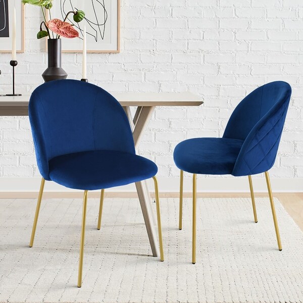 Modern Velvet Dining Chair (Set of 4 )