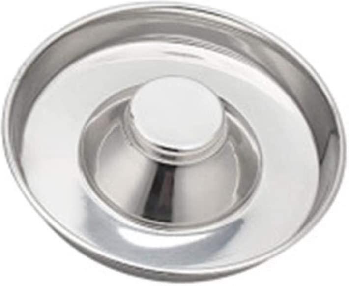 Anti Gluttonous Dog Bowl， Non-slip-stainless Steel-feeding Bowl That Promotes Healthy Eating