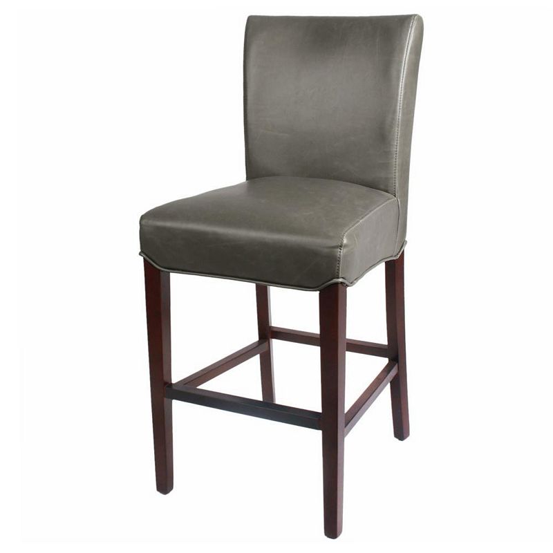 New Pacific Direct Milton Bonded Leather Counter Stool