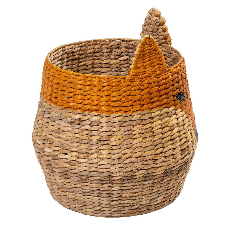 Honey-Can-Do 2-Piece Fox-Shaped Storage Basket Set