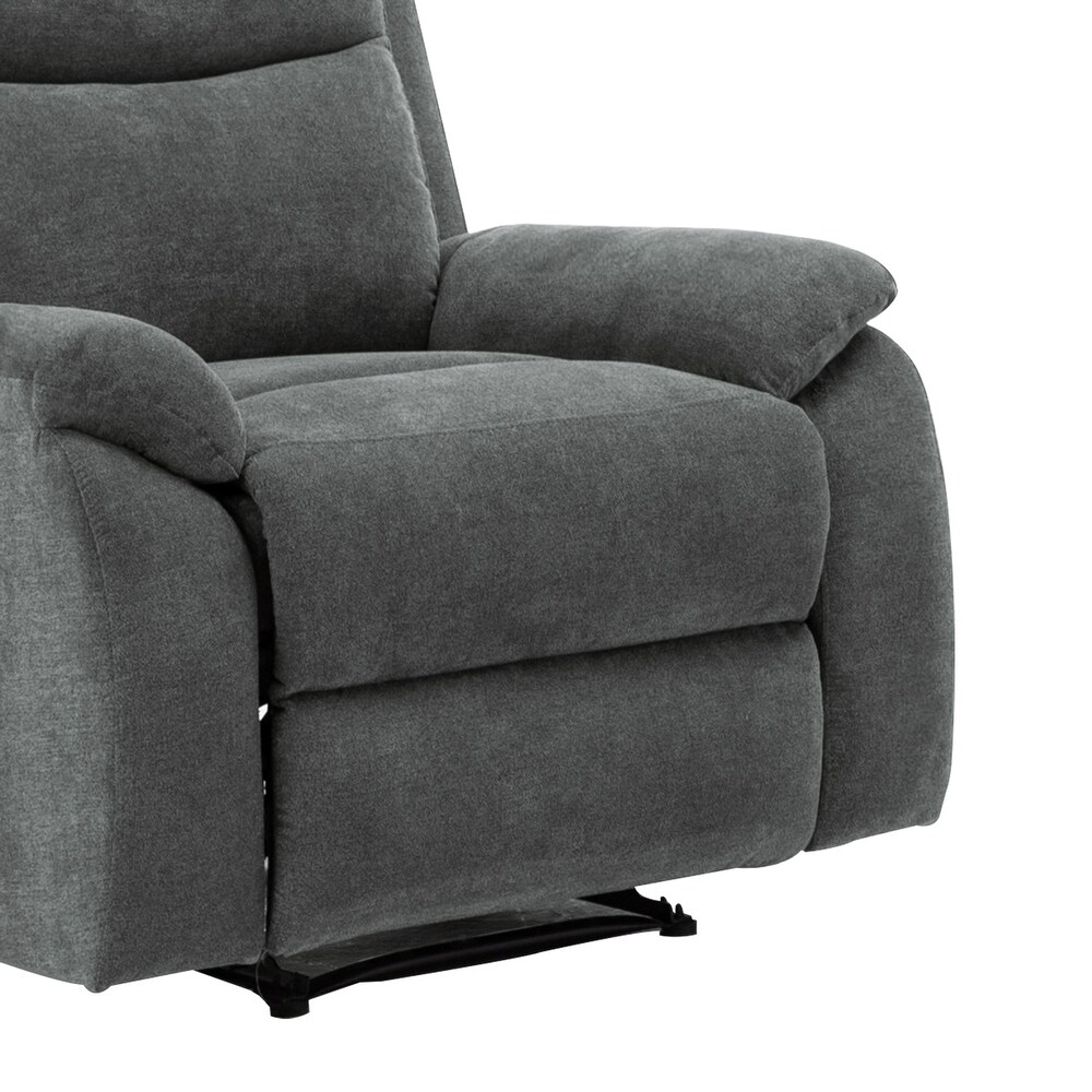 Contemporary Faux Leather Living Room Reclining Chair