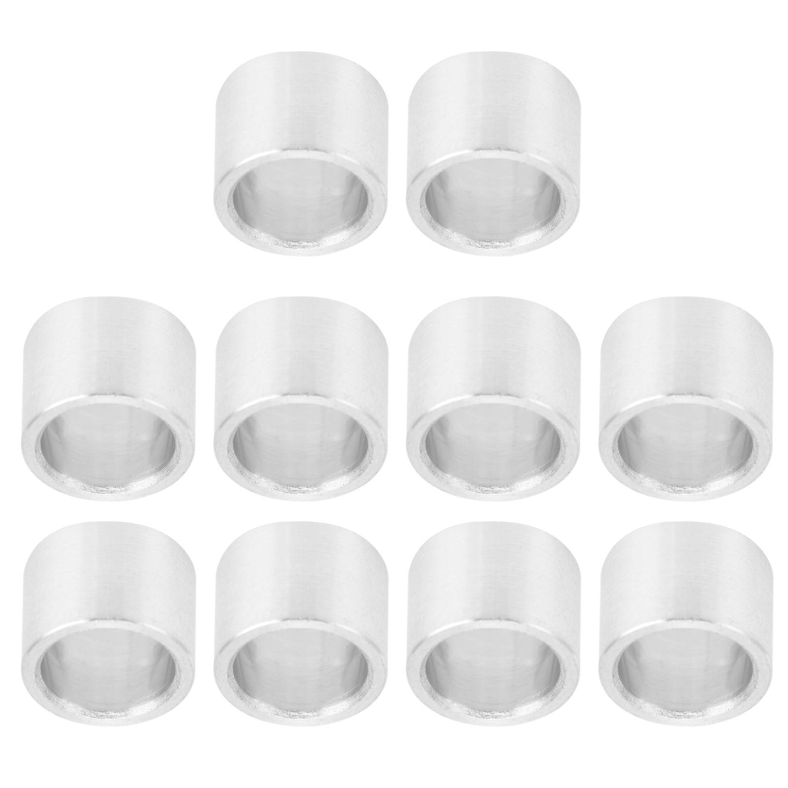 10pcs/set Aluminum Alloy Spacer Round Gasket Interval Structure Support Fittings Outer Diameter 8mm