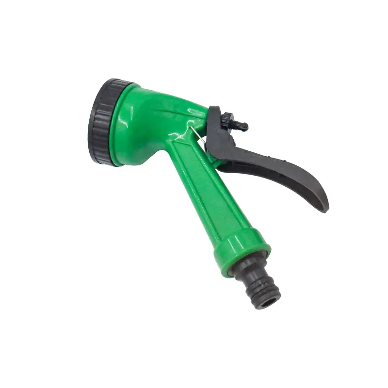 High Quality Expandable Garden hose 5 patterns spray nozzle gun promotion garden watering hose nozzle   Factory supply of goods