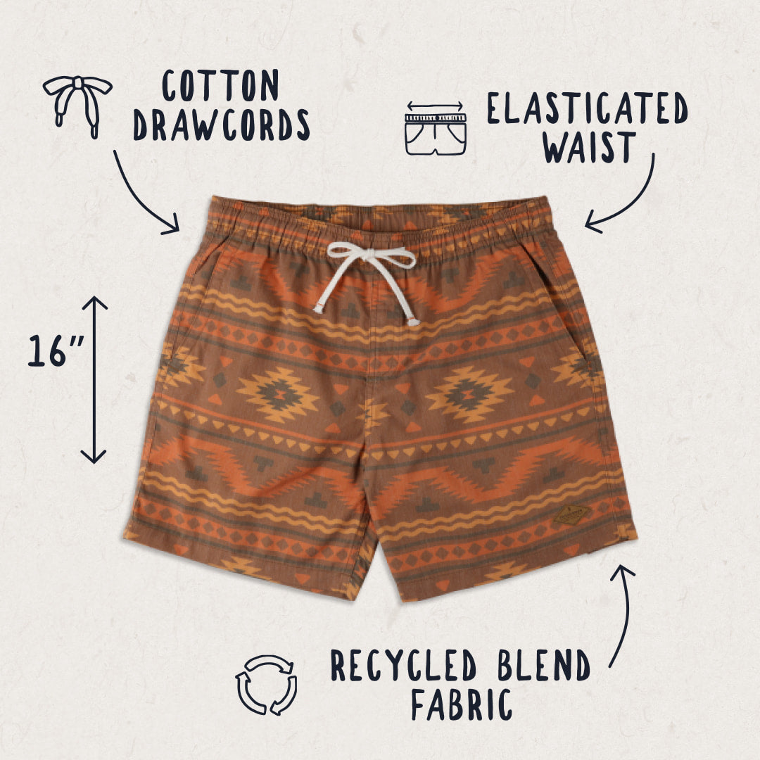 Backcountry Shorts - Sunrise Adrift