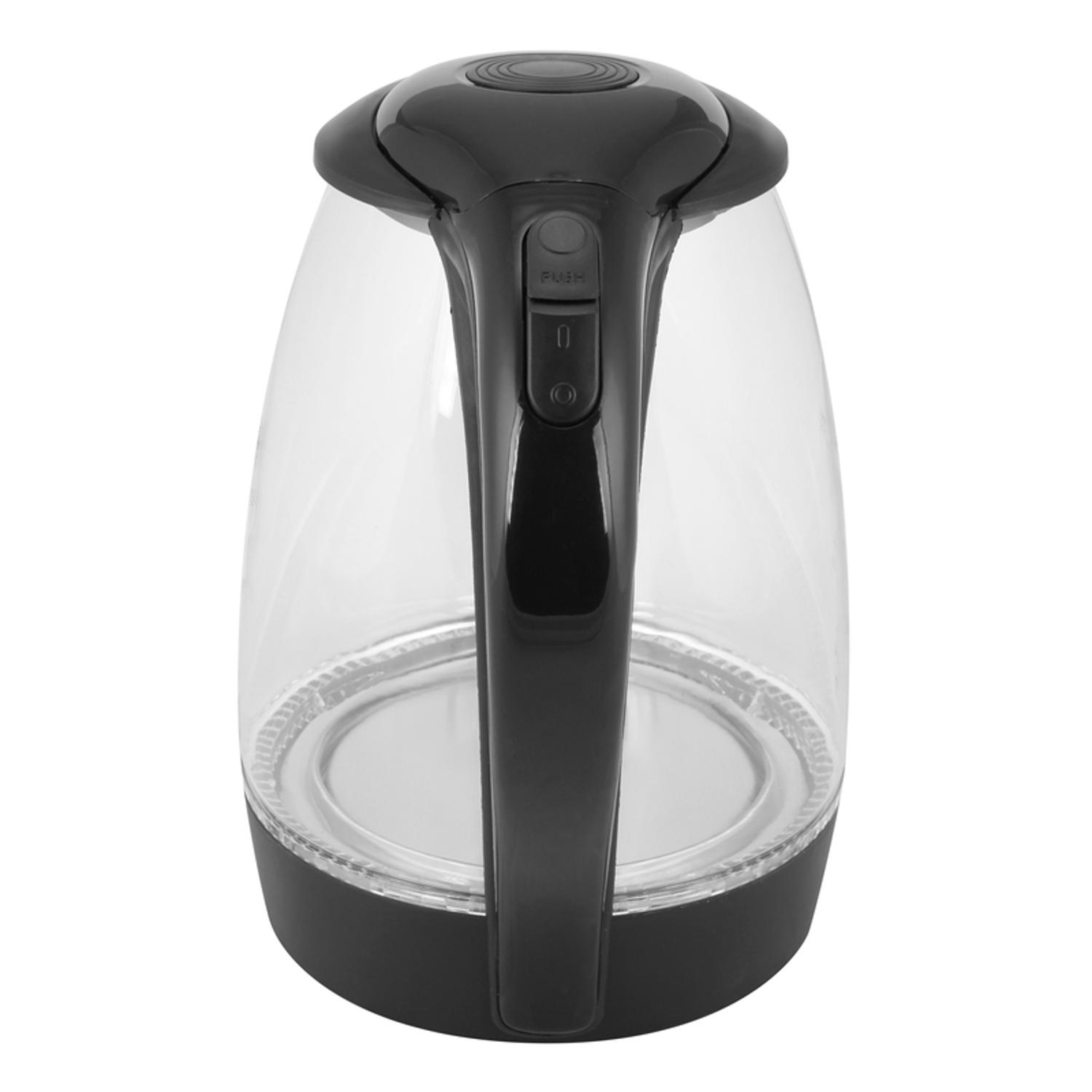 Kalorik 1.7 L Black LED Electric Kettle