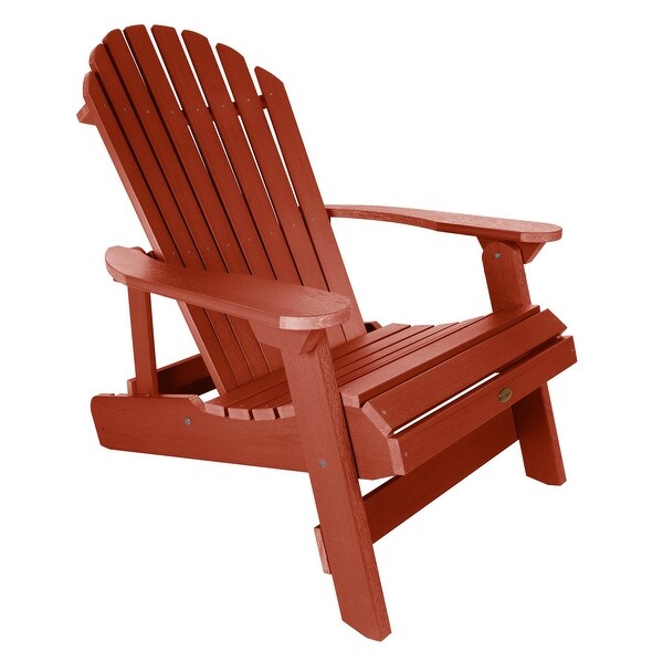 Ecofriendly KingSize Folding and Reclining Adirondack Chair