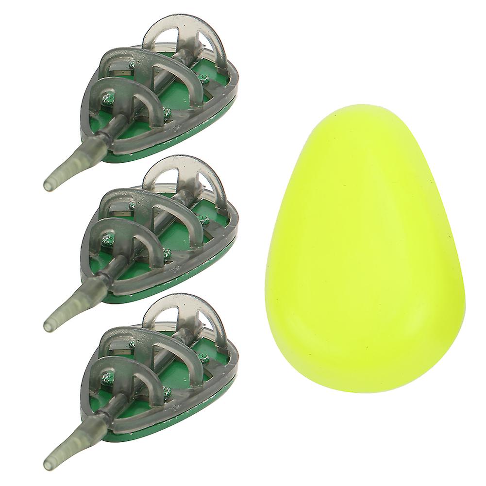 Portable Feeder Set Bait Cage Fishing Tackle Accessory With Mouldcatch Fish Quickly30g+40g+50g