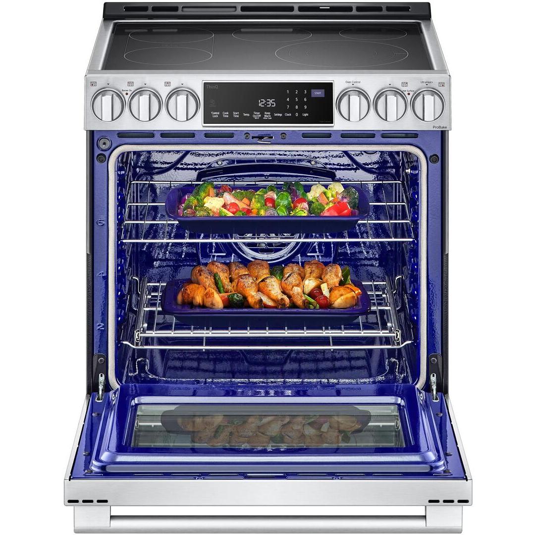 LG 30-inch Freestanding Electric Slide-in Range with ProBake Convection ? Technology LSES6338F