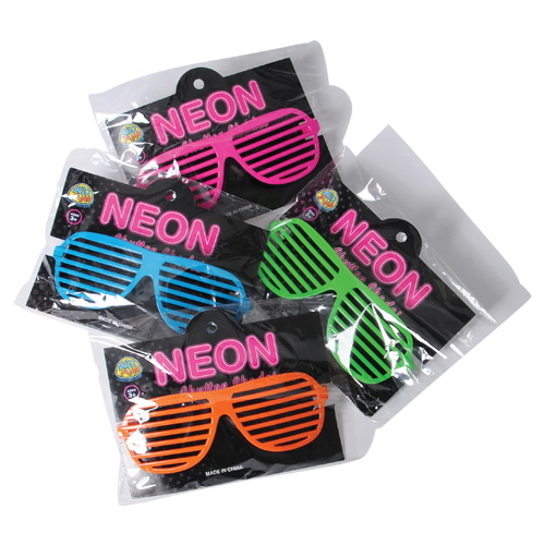 U.S. Toy GL39 Neon Shutter Shades