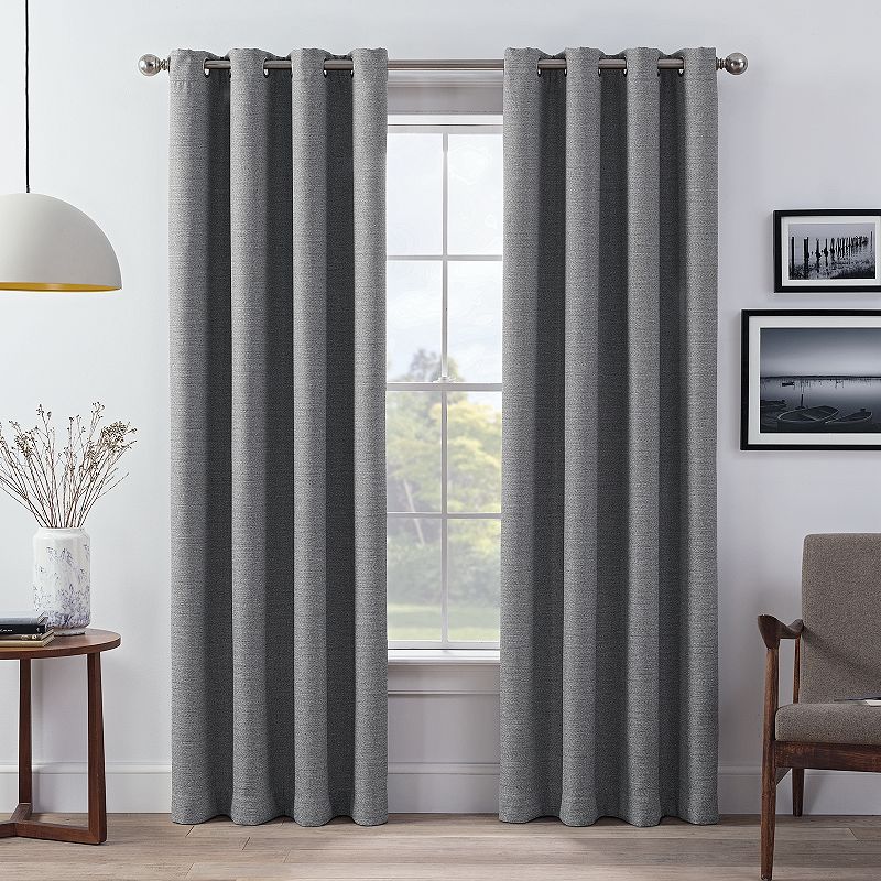 eclipse Wyckoff Blackout 2-Panel Window Curtains