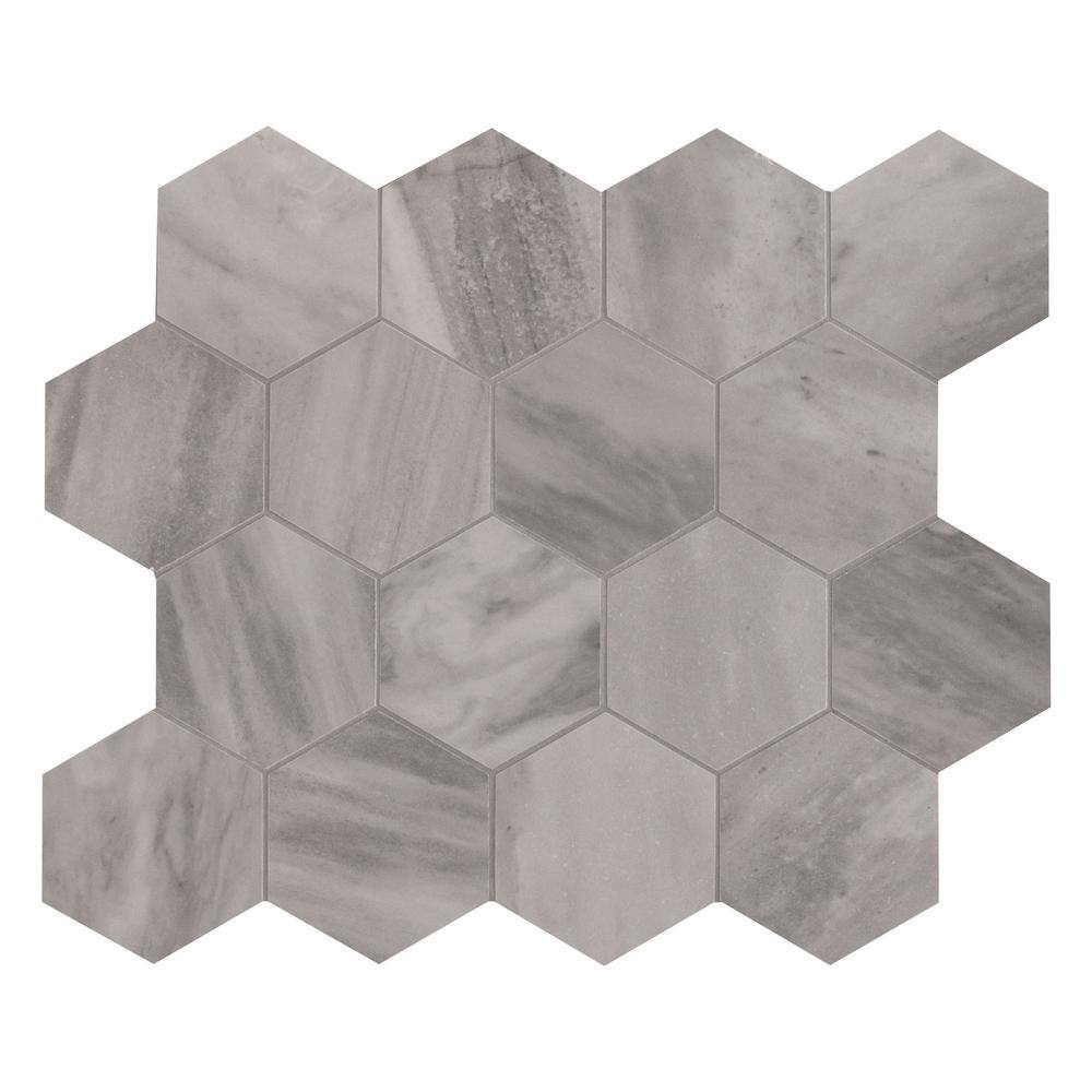 MSI Ader Botticino Hexagon 11.8 in. x 12 in. Matte Porcelain Floor and Wall Tile (7.92 sq. ft.Case) NEDEBARHEX